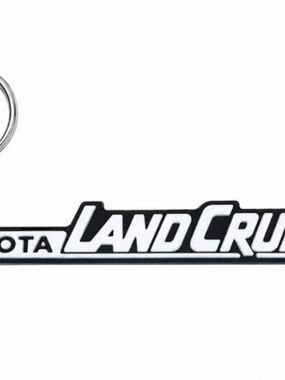 Toyota Land Cruiser  Keychain Black & White